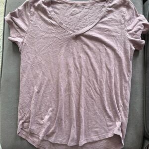 Women's V-Neck American eagle Pink Top